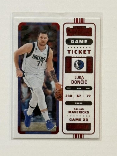 Luka Doncic #57 2022 Panini Contenders card