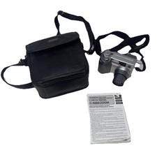 Olympus Camedia C-4000 Zoom Digital Camera Lens Stuck Out Uses 4 AA Batteries