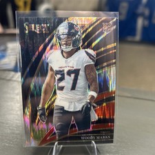 2025 Panini Select Woody Marks  Black and Red Prizm Shock Club Level #236