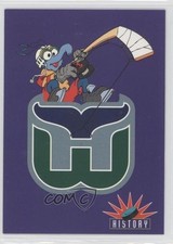 1994 CARDZ Muppets Take the Ice Hartford Whalers Team History #62 0b6