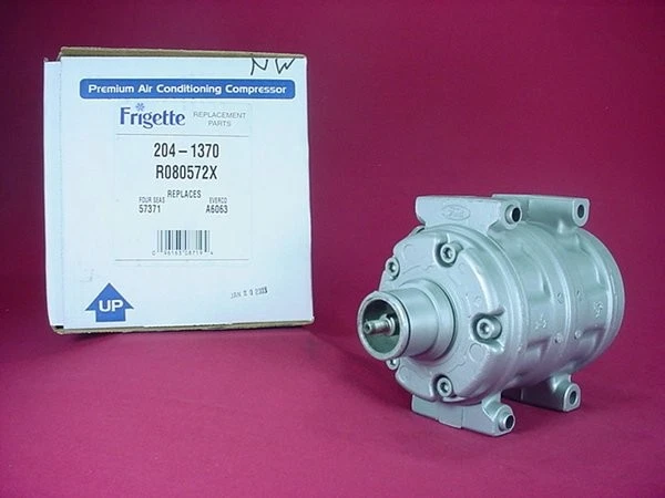 Compresor de aire acondicionado Reman para 86-96 Tracer Escort 323 Capri 626 10P13F 4 ranuras Foto 3 de 4