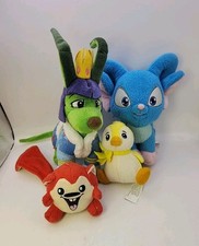 NEOPETS Mixed Plush Lot Royal Boy Blue Acara Meerca Bruce Y2k 2000s