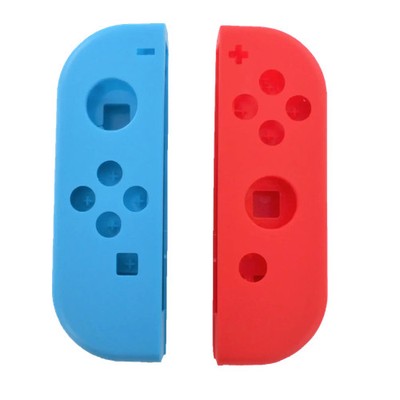Gehäuseschale für Nintendo Switch OLED Joy Con Controller (Blau / Rot)