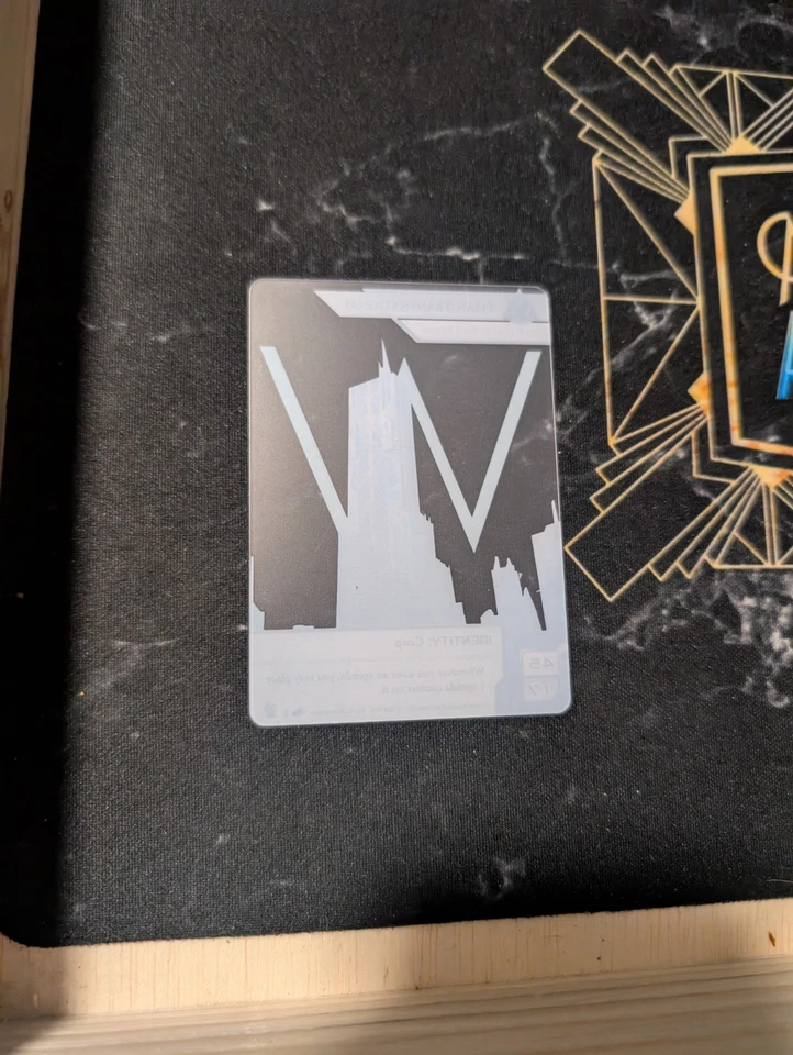 Android Netrunner Promo Acrylic Transparent ID FFG: Titan Transnational - Image 2 of 2