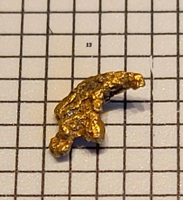 Echtes kristallines schweizer Berggold, Naturgold, Goldnugget, Goldstufe, Gold