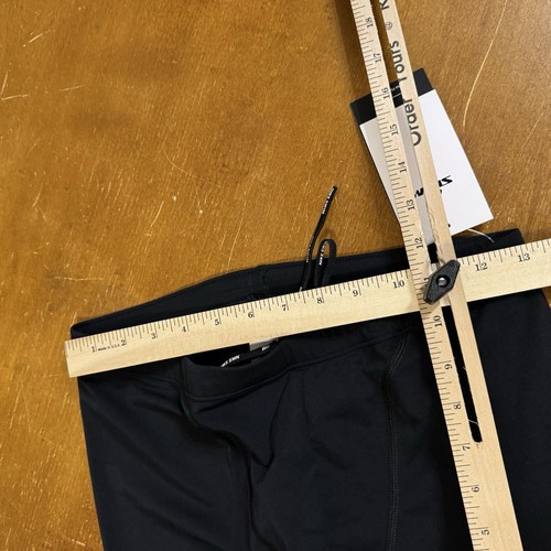 NIKE Hydrastrong Swimming Shorts Mens 34 Black Stretch Drawstring Compression - Picture 6 of 10