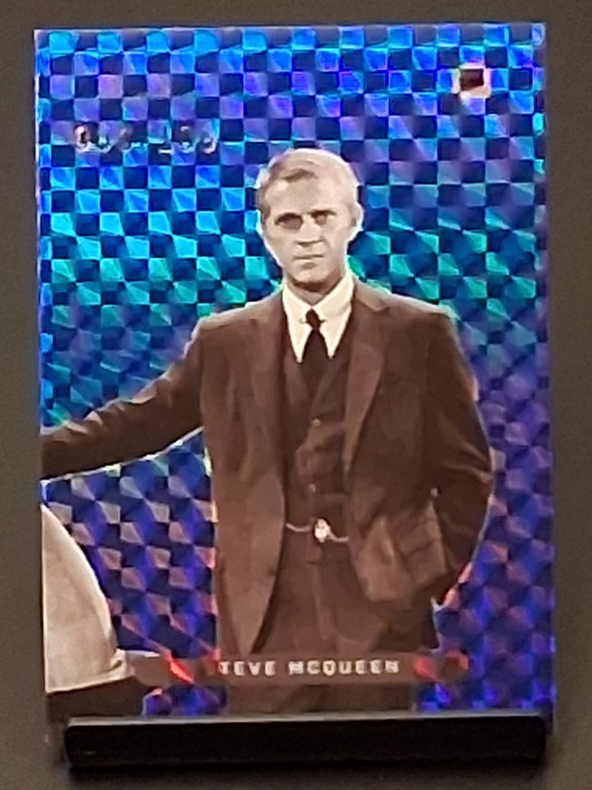 2025 Steve McQueen Keepsake Premiere Edition #211 Blue Parallel 006/100
