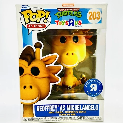Funko POP! AD Icons: Teenage Mutant Ninja Turtles - Geoffrey as Michelangelo