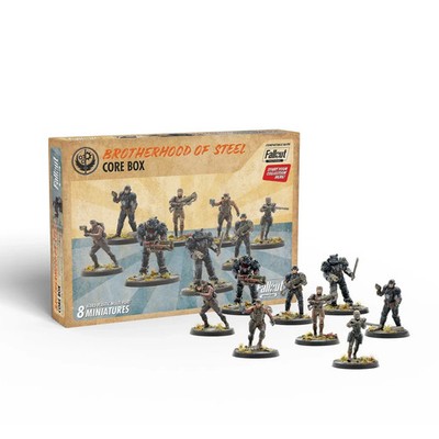 Fallout: Miniatures - Brotherhood of Steel Core Box (Plastic) $62 MSRP