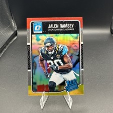 2016 Donruss Optic - Rated Rookie Jalen Ramsey #171 Red & Yellow (RC)