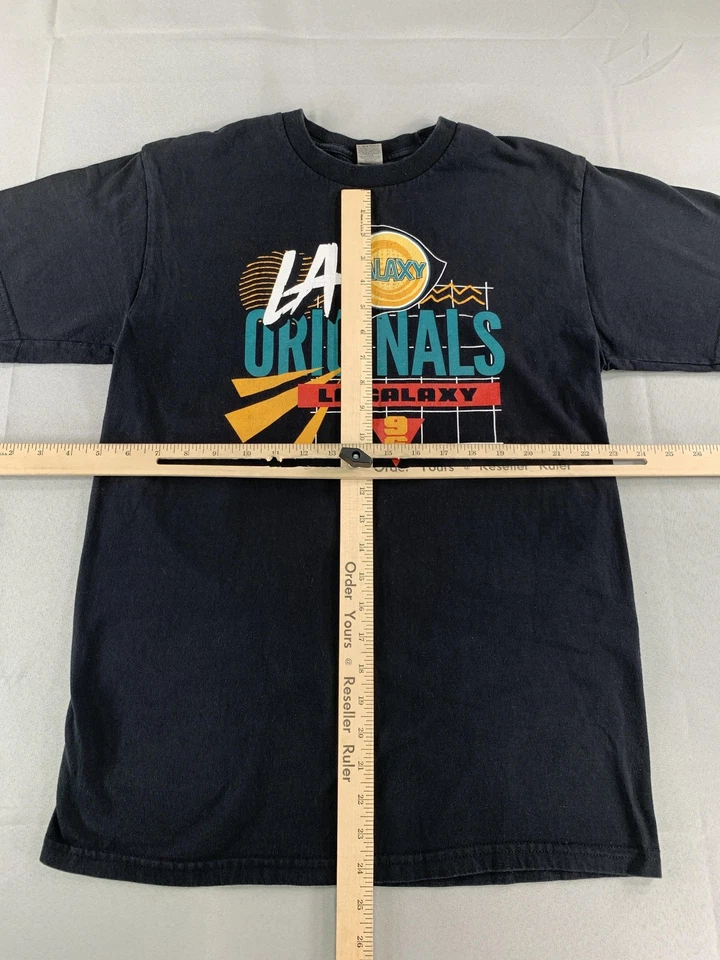 LA Galaxy Shirt Mens Medium Black MLS Soccer Originals 96 Graphic Tee LA Galaxy - Image 3 of 4