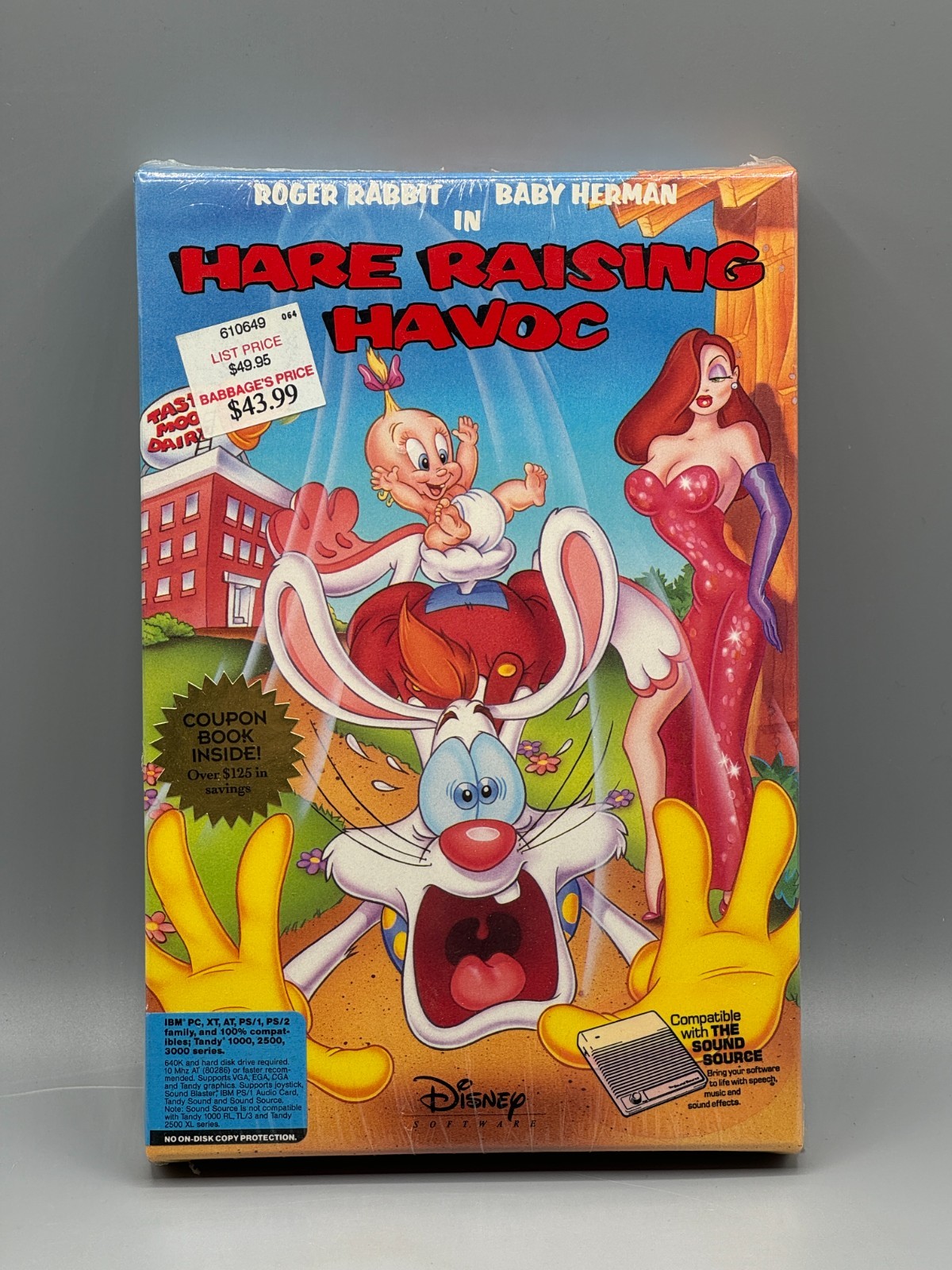 Logo Person Computer Hare Raising Havoc IBM PC CD ROM Disney Sealed New Authentic | eBay
