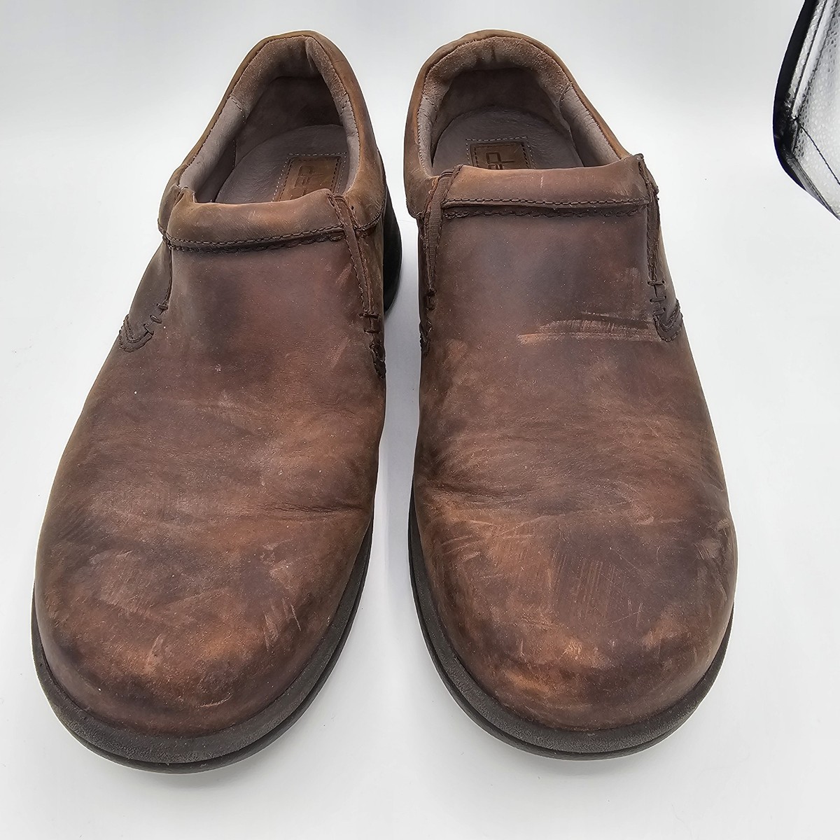 Dansko Mens Brown Leather‎ Slip On Professional Clogs Shoes 8701787800 Size 46 Dansko Wynn Mens Size 12 46 Brown Casual Shoes Clogs Loafers  main image 2