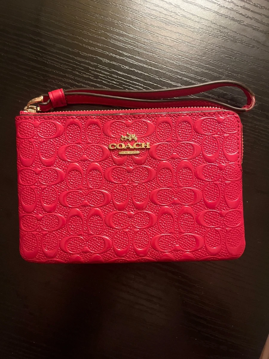 Coach Red Clutch Bags & Handbags for Women for sale | eBay