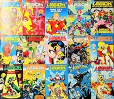 Legion of Super-Heroes DC Comics Lot 15-29 Sensor Girl Revealed Crisis Tie-In