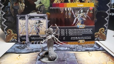 Massive Darkness Liliarch with MD2 Cards