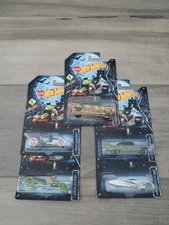 Hot Wheels Kroger 2014 Happy Halloween Complete Set 1-5 Ecto-1 Bone Shaker C