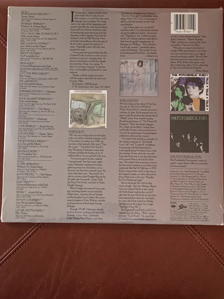 EXPOSED II: A CHEAP PEEK AT TODAY’S PROVOCATIVE NEW ROCK 1981 NEW 2 Vinyl/LP OMD - Image 2 of 4