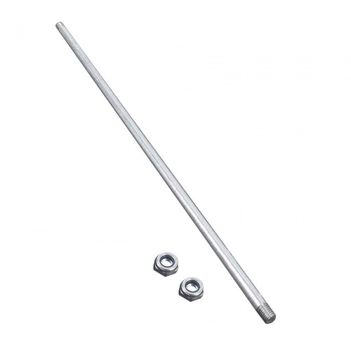 Hand Truck Axle Shaft Repair Metal Axle Shaft for Dollies Wheelbarrows