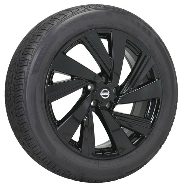 20" Nissan Murano Midnight Black wheels rims tires Factory OEM set 4