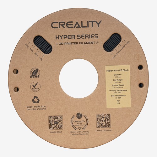 Filament de fibre de carbone Creality Hyper PLA 1,75 mm 300 mm/up haute vitesse - Photo 16/46