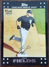 2007 TOPPS JOSH FIELDS CHICAGO WHITE SOX ROOKIE CARD #292 NM/MT. rookie card picture