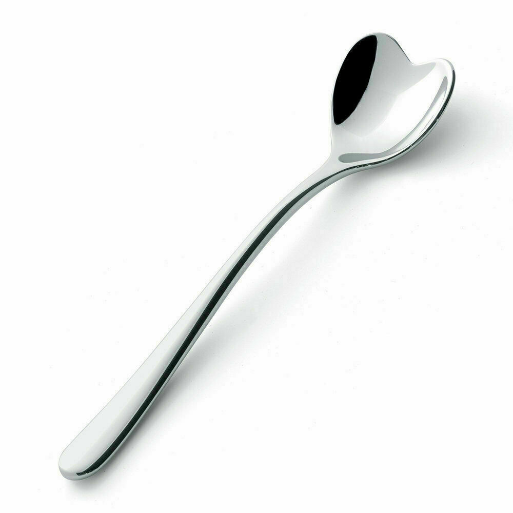 【Alessi for DELTA】 ティースプーン 10本 アレッシィ デルタ Set of 12 Italian Design Spoon for Delta Heart Shaped Demitasse