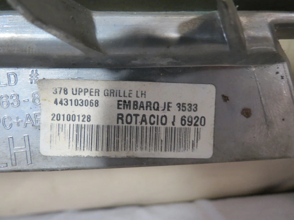 ✅ 10 11 12 Lincoln MKZ Front Left DRIVER Upper Radiator Grille Grill Mesh OEM - Image 4 of 4