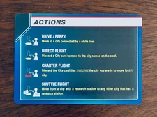 Pandemic On The Brink Expansion | Reference Card | Replacement Game Piece