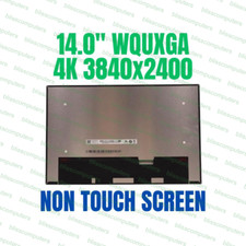 4k 14.0" Laptop LCD Screen AUO B140ZAN02.1 40 Pin 3840X2400 40