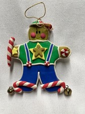 Ornament- Colorful Gingerbread Man