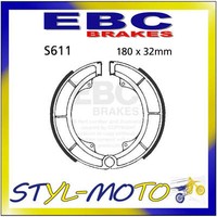 S611 Hintere Bremsbacken EBC Suzuki GS 550 D 1977-1978