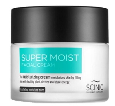 Scinic Super Moist Facial Cream 80ml Long Moisture care for dry skin anti aging