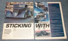 1937 Ford Custom Pro Touring Pickup Article Sticking With It