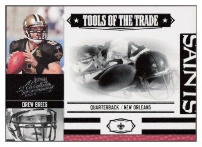 D527 DREW BREES 2007 ABSOLUTE TOOLS OF THE TRADE 28/50 TOT-59 SAINTS RARE SP