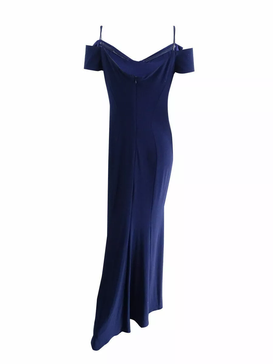 Nightway off top the shoulder gown