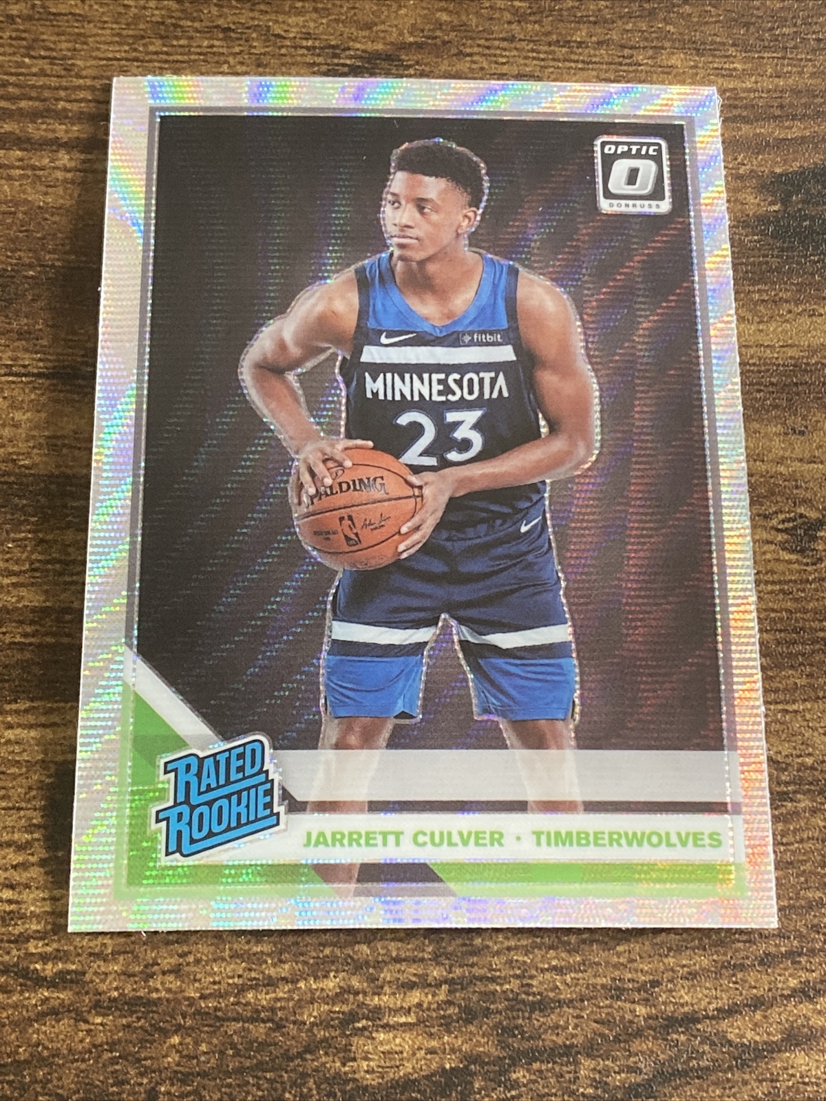 2019-20 Donruss Optic Fanatics #160 Jarrett Culver Silver Wave Prizm RC C4695*