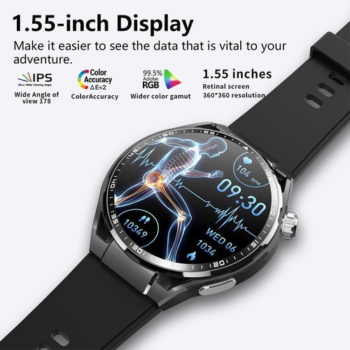 F200 ECG Smart Watch Bluetooth Call Health Monitoring Sport SOS Tracker V0Y R1Z1 - Picture 9 of 18