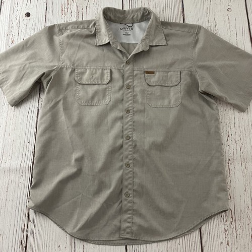 Orvis Short Sleeve Button Front Hiking 