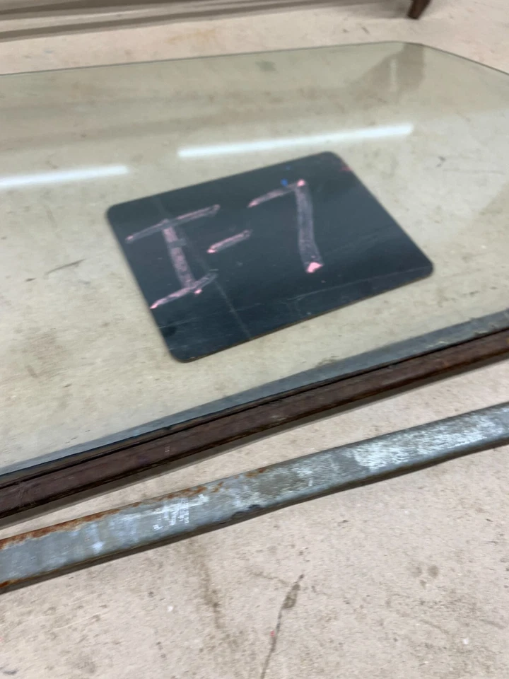 JUEGO PAR DE CRISTALES PUERTA TECHO RÍGIDO 2 PUERTAS CHEVROLET CORVAIR LH RH CORSA? MONZA? 1965 1969 Foto 3 de 4