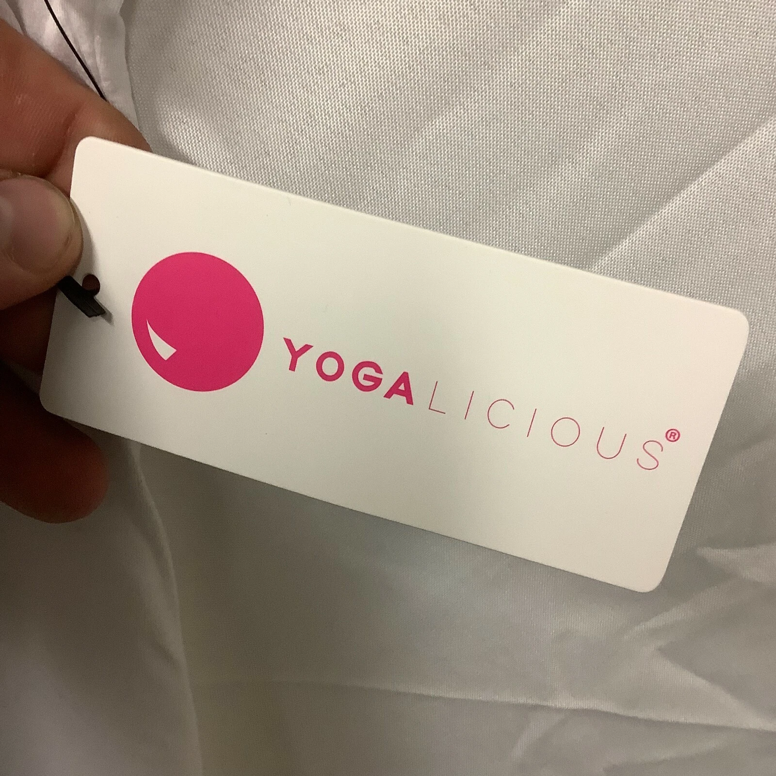yogalicious heather sleeveless hi low muscle tank-top