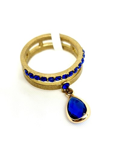 Bellissimo anello Michal Negrin cristallo blu 793804 - Foto 6 di 10