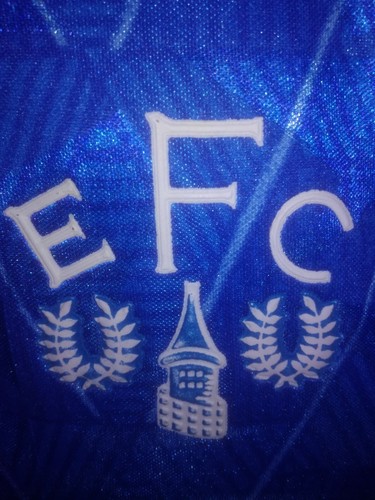 EVERTON 1988-1991 NEC camiseta shirt trikot maillot maglia - Picture 2 of 5
