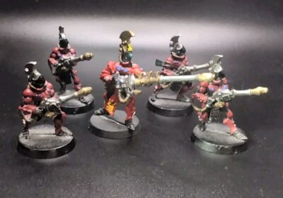 Aeldari (Eldar) - OOP, metal Fire Dragons (x5) (Games Workshop Warhammer 40k)