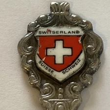 Switzerland Vintage Souvenir Spoon Collectible