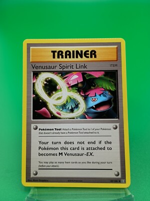 Pokemon Venusaur Spirit Link XY Evolutions 89/108 NM Crimp Error