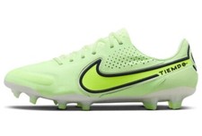 Mens Size 6 Nike Legend 9 Elite FG Luminous Pack Barely Volt CZ8482-705 Wmns 7.5