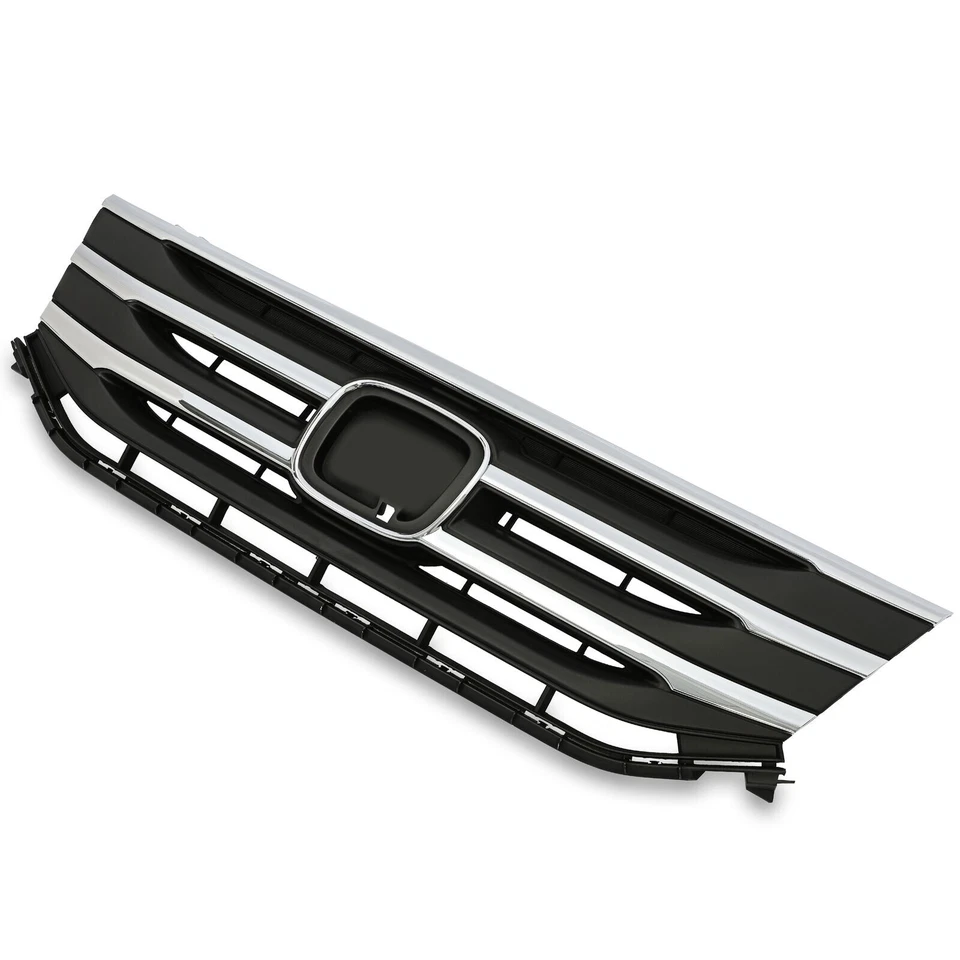 Parrilla superior delantera moldura cromada para Honda Odyssey 2011 12 2013 nuevo Foto 3 de 4