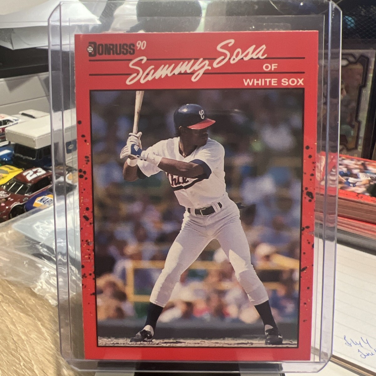 1990 Donruss #489 Sammy Sosa (RC) MINT Error Card Wrong Birthday