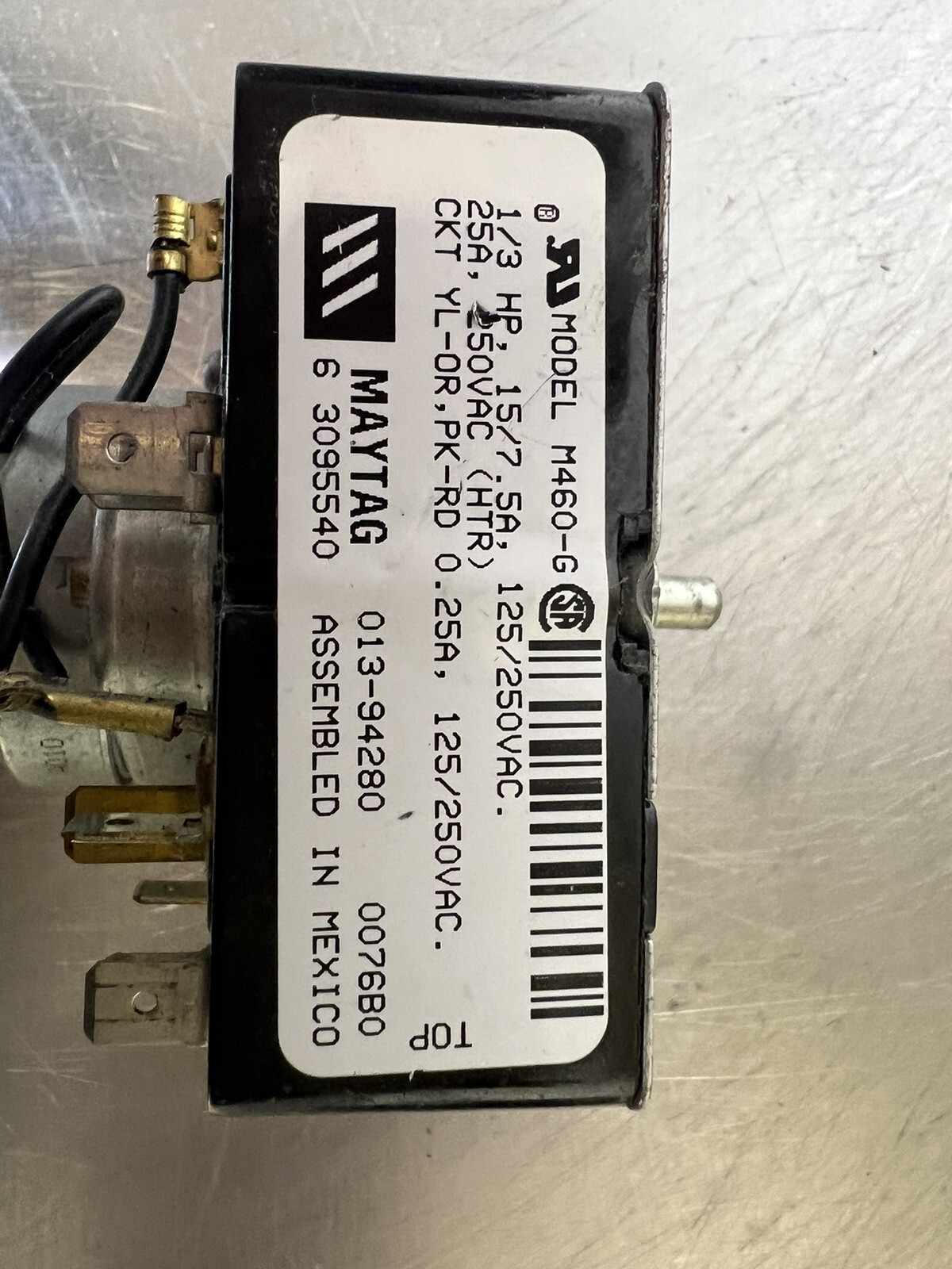 DRYER TIMER #63095540 (TESTED)